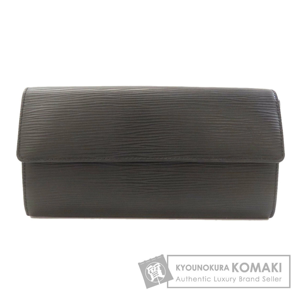 Louis Vuitton Portefeuille Sarah Long Wallet coin Epi Leather